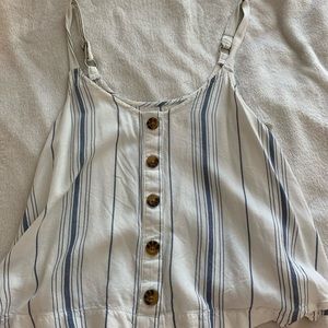 Stripe tank adjustable straps